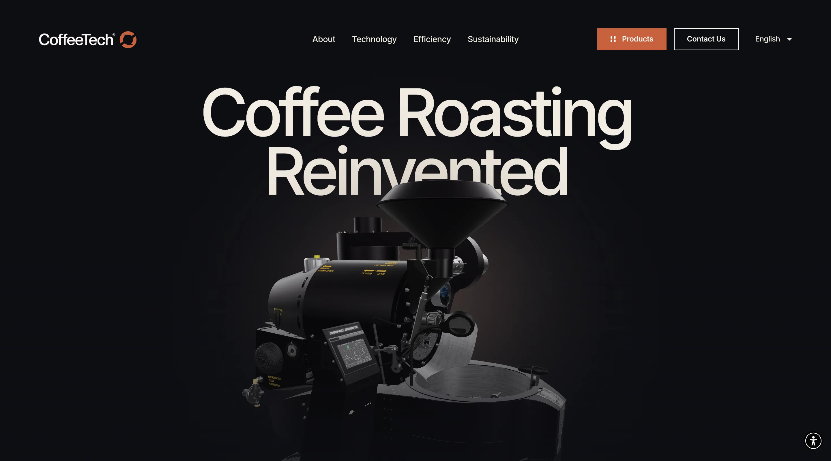 Webdesign von CoffeeTech — branding