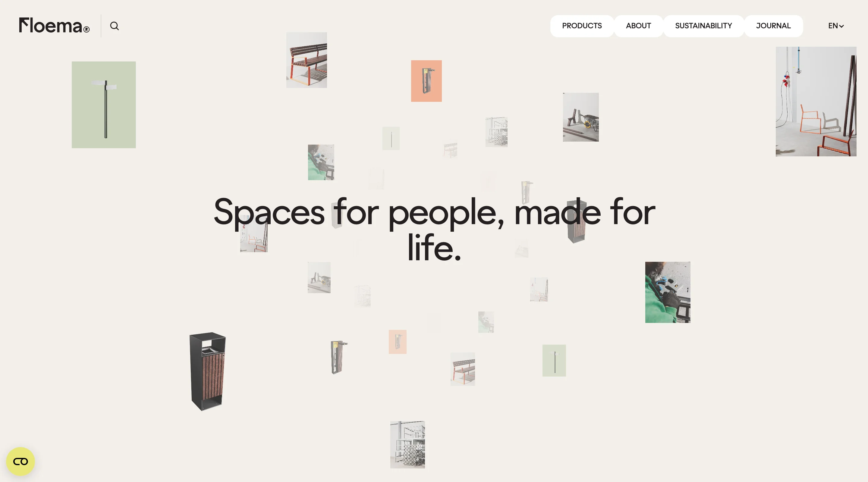 Webdesign von Floema — branding