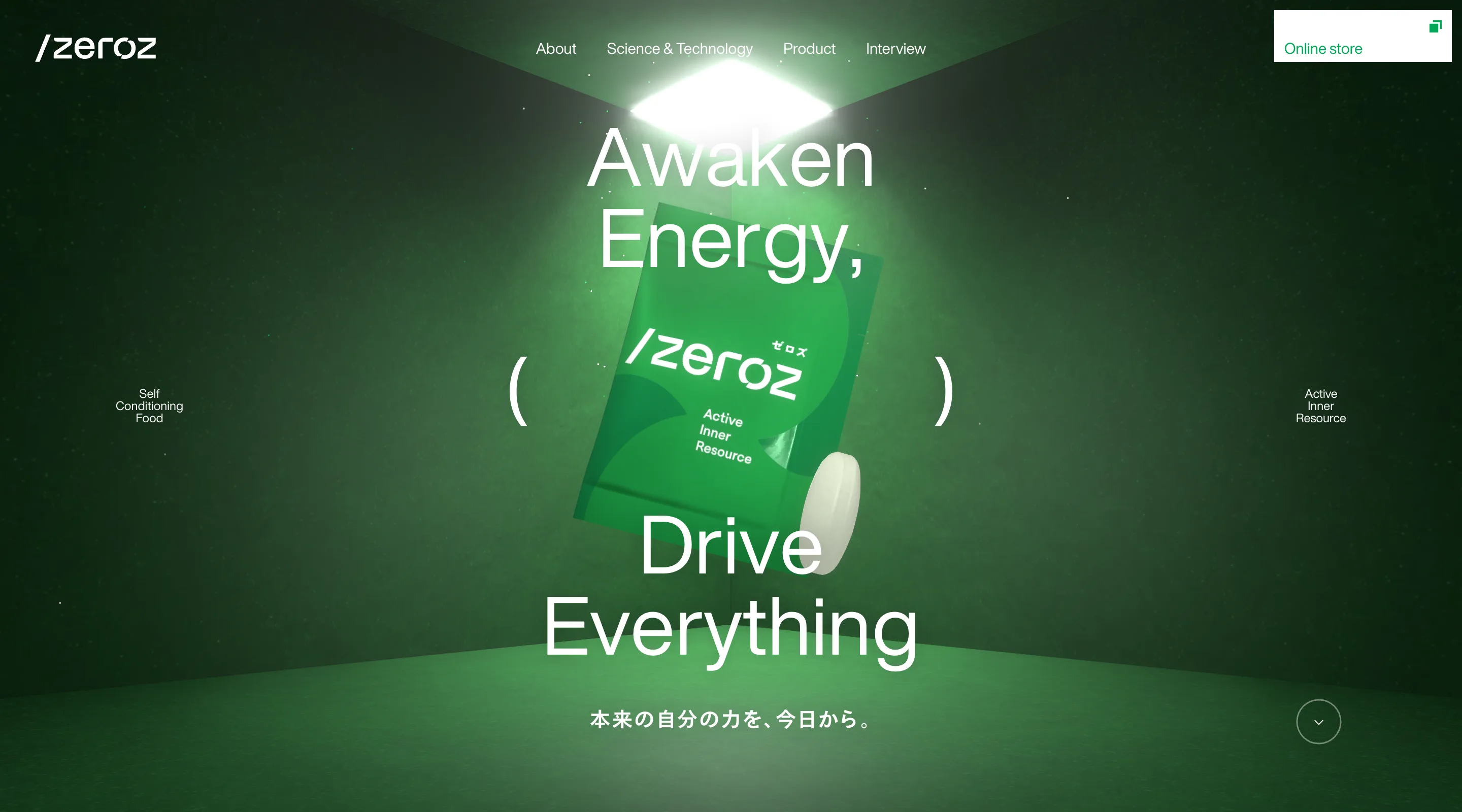 Webdesign von zeroz — branding