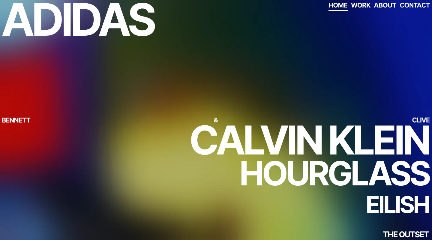 Webdesign von Bennett & Clive — studio